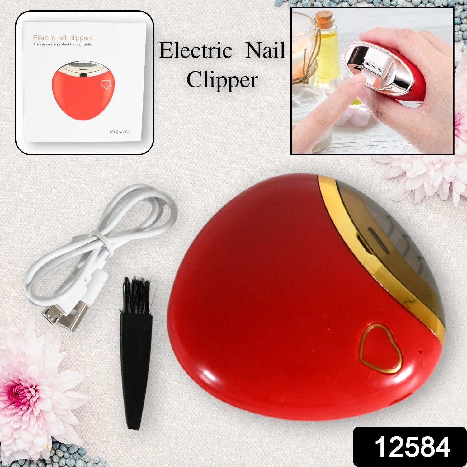 Electric Nail Clipper & File | Safe Automatic Nail Trimmer for Baby & Adult | Nail Drill & Grinder Tool Electric Nail Clipper & File | Safe Automatic Nail Trimmer for Baby & Adult | Nail Drill & Grinder Tool